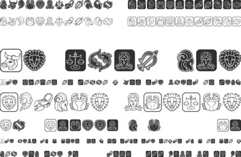 Zodiac Signs Font : Download Free for Desktop & Webfont