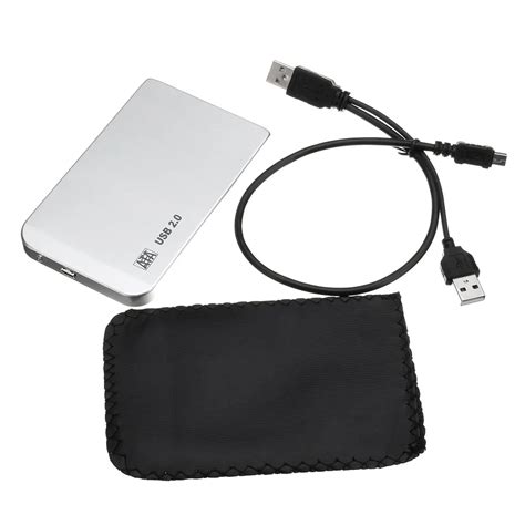 Aluminum USB 2.0 SATA HDD Enclosure 2.5'' IDE Hard Drive Disk HDD ...