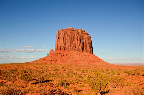 arid, barren, blue sky, boulder, desert, dry, landscape, outdoors, rocks, sand, sandstone ...