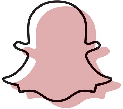 Pastel Baby Pink Snapchat Logo — PNG Share - Your Source for High Quality PNG images ...