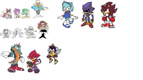 D Side Sonic The Hedgehog Characters by McKaylaOtts on DeviantArt