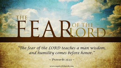 "The fear of the LORD teaches a man #wisdom, and humility comes before ...