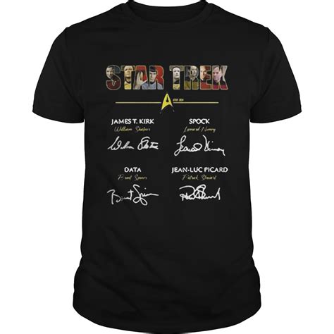 Star Trek James T.Kirk signature shirt - Trend Tee Shirts Store