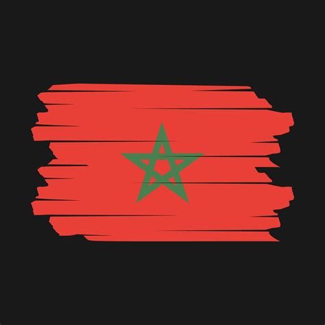 Morocco Flag Brush Vector 19542187 Vector Art at Vecteezy