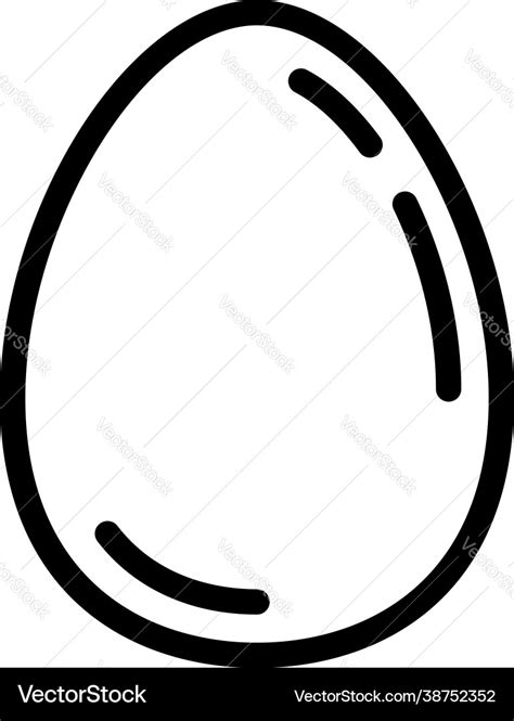 Egg Outline ClipArt