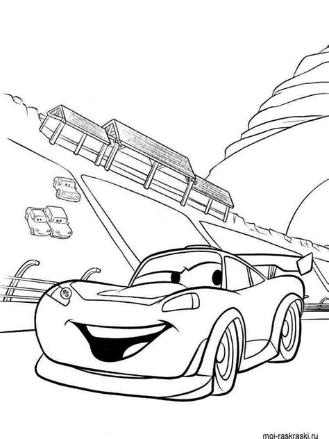 Lightning McQueen coloring pages