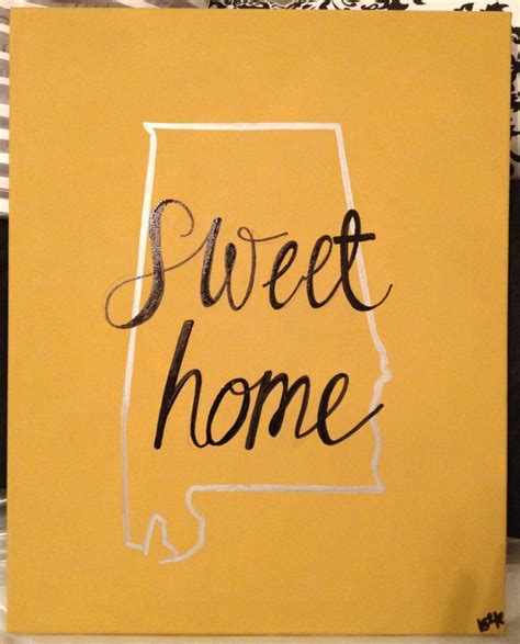 Sweet Home Alabama Canvas | Sweet home alabama, Sweet home, Etsy