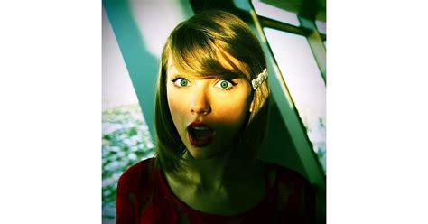 Taylor Swift showed off her signature surprised face before the ACM | Celebrity Instagram ...