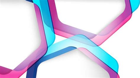 abstract, Colorful, White background, Shapes, Digital art, Simple background Wallpapers HD ...