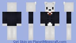 Christmas Polar Bear Minecraft Skin