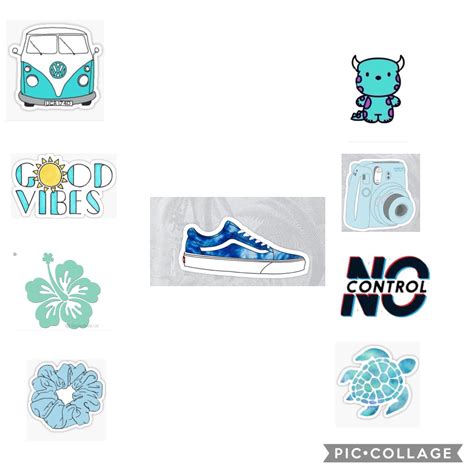 Tumblr stickers blue | Tumblr stickers, Stickers, Enamel pins