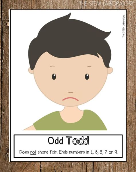 Odd Todd and Even Steven Posters - The Stem Laboratory