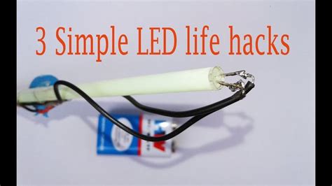 Simple led projects - YouTube | Led projects, Led, Simple life hacks