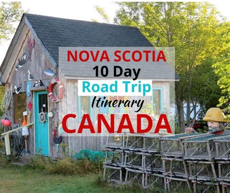 10 Day Nova Scotia Road Trip Itinerary (with Maps)