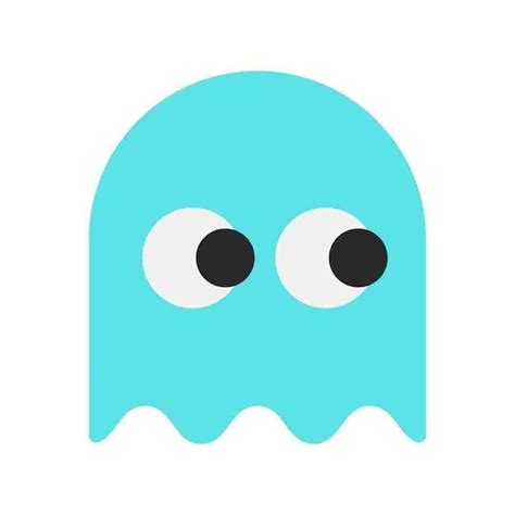 Pac Man Ghost Eyes Svg - Etsy