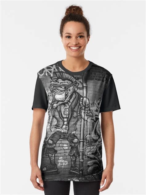 "Street art 6" T-shirt for Sale by tacostudio | Redbubble | street art graphic t-shirts ...