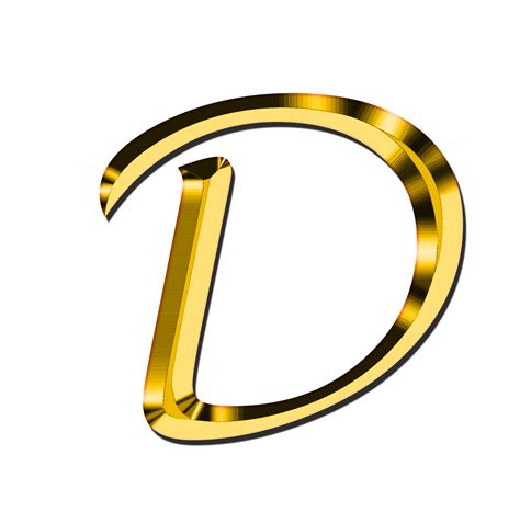 Capital Letter D transparent PNG - StickPNG