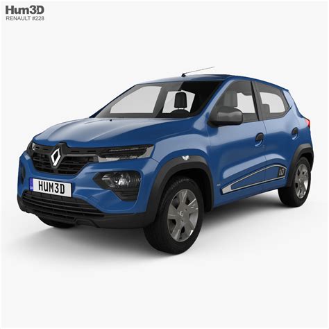 Renault Kwid 2022 3D model - Download Crossover SUV on 3DModels.org