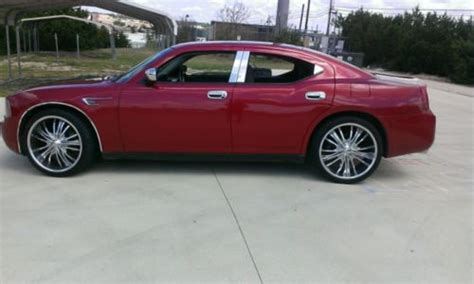 Buy used Red Dodge Charger, Rims. Less then 100k mph in Killeen, Texas ...