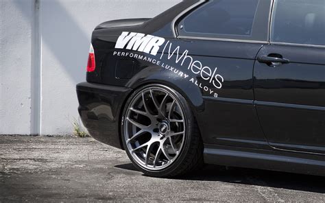 VMR Wheels | Black Sapphire Metallic BMW E46 M3 Coupe | Flickr