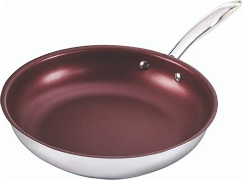 PADERNO Canadian Signature Stainless Steel Non-Stick Fry Pan, 28 and 32-cm (28 cm): Amazon.ca ...