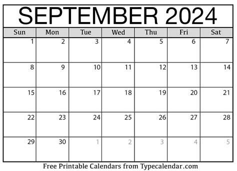 Print 2024 September Calendar Images Download - Free Printable December ...