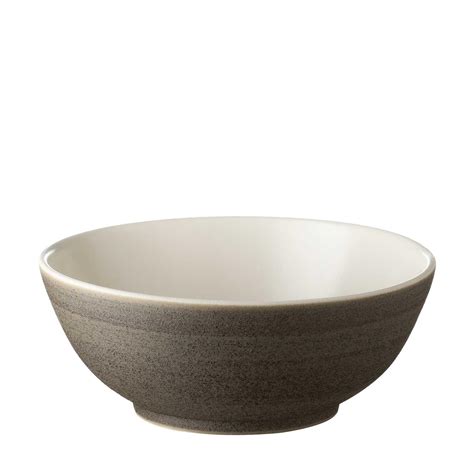 Large Classic Round Soup Bowl Timberline White - Jenggala Keramik Bali ...