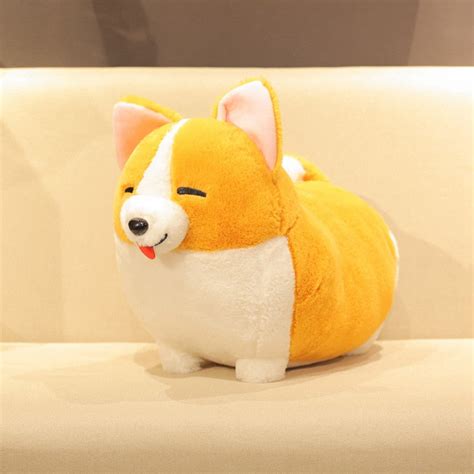 Squishy Kawaii Giant Corgi Dog Plush Toy Stuffed - Goods Shopi