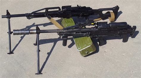 rocketumbl: Pecheneg machine gun PKP Bullpup - visual reverence