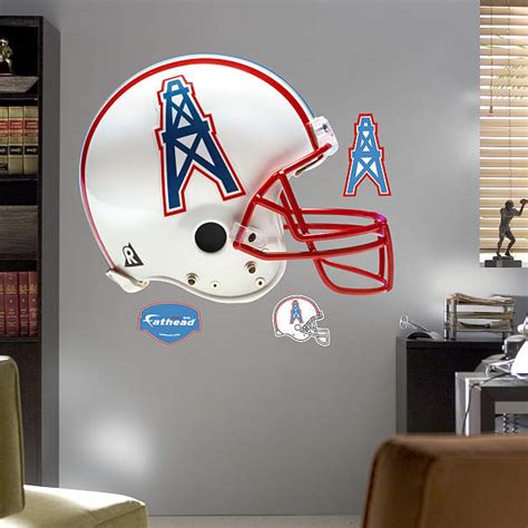 Houston Oilers Throwback Helmet Wall Decal | Shop Fathead® for ...