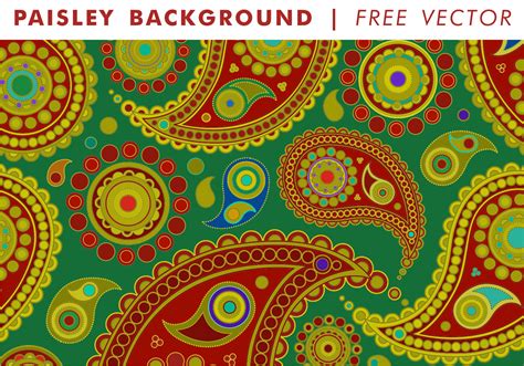 Paisley Background Vol. 1 Free Vector 97539 Vector Art at Vecteezy