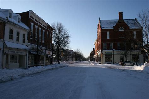 Downtown Easton, MD After The Blizzard of 2010 | Downtown Ea… | Flickr