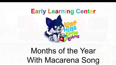 Months of the Year with the Macarena Song