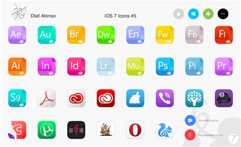 iOS 7 Icons #5 by dtafalonso on DeviantArt