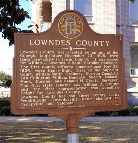 Lowndes County – Georgia Historical Society