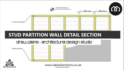 Partition Wall Details Dwg