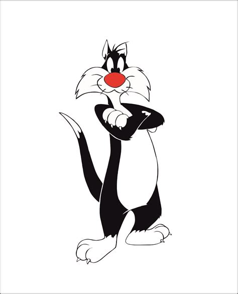 Sylvester The Cat James Pussycat Looney Tunes Layered Svg Cricut Cut | My XXX Hot Girl