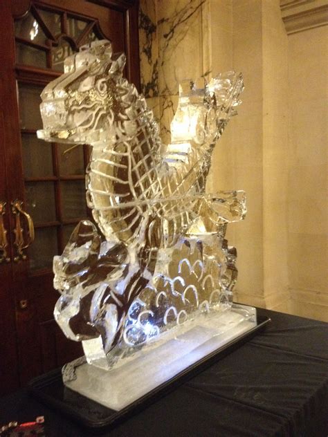 Dragon ice sculpture, Bristol UK. www.ice-agency.com | Ice sculptures, Sculpture, Lion sculpture