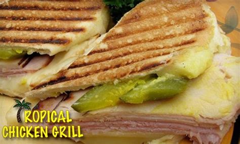 $7 for Fare at Tropical Chicken Grill - Tropical Grille | Groupon