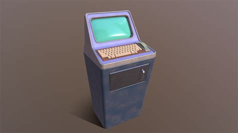 Computer Terminal - 3D model by GREENCAT (@GREENCAT1337) [d1f3f4d ...