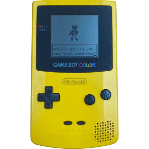 Nintendo Game Boy Color plandetransformacion.unirioja.es