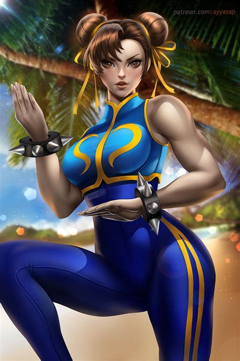 Chun Li (ver2) by https://www.deviantart.com/ayyasap on @DeviantArt ...