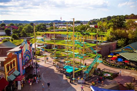 The Island Ropes Course - Zip Line in Pigeon Forge, TN