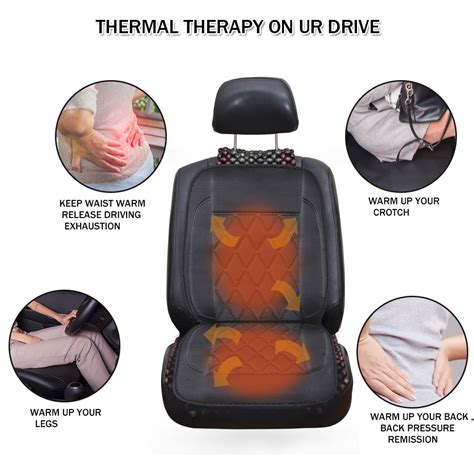 12V Car Front Heated Seat Heater Heating Pad Heating Soft Cover ...