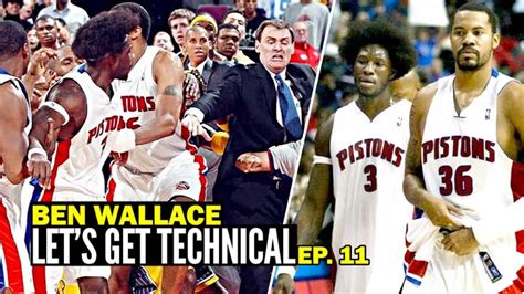 Ben Wallace Gives His Perspective On The Malice At The Palace! Let's Get Technical | palace, Ben ...