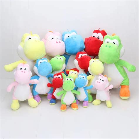 18cm 25cm 40cm Super Mario Bros Yoshi Plush Stuffed toys Dolls Mario ...