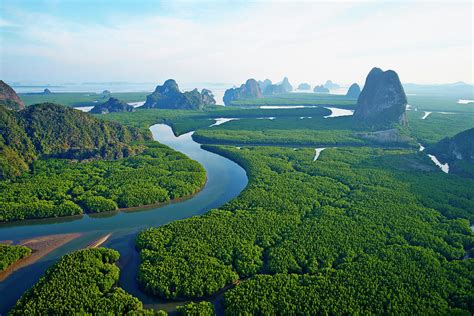 Thailand, Ao Phang Nga National Parc Photograph by Tuul & Bruno Morandi ...