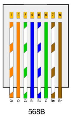 The Trench: Standard 568b Wiring Diagram