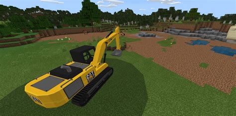 Excavator addon for Minecraft PE 1.17.30