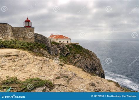 Cape St. Vincent, Algarve, Portugal Stock Image - Image of shore ...